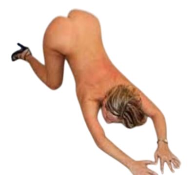 BDSM, Brainfuck & Spanking: Auf dem Boden gebeugt, bekam sie den Gürtel auf ihren nackten Hintern